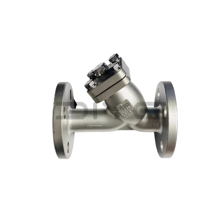 நம்பகமான பைப்லைன் வடிகட்டலுக்கான துருப்பிடிக்காத ஸ்டீல் ANSI 150LB Flanged Y ஸ்ட்ரைனர்