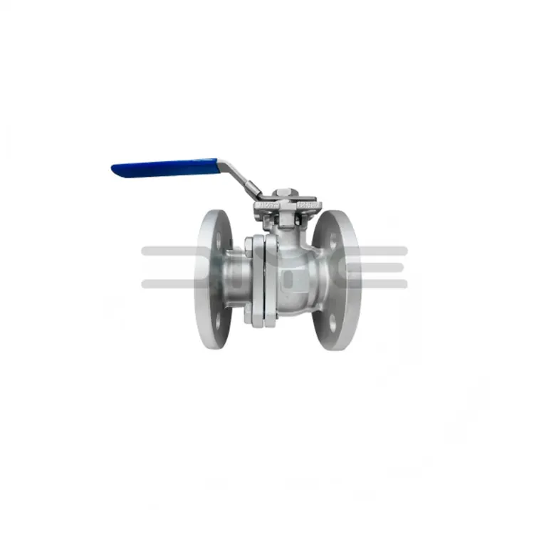 2PC Flange Ball Valve DIN